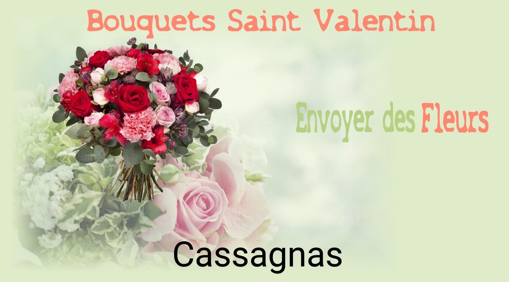 Roses de Saint-Valentin livrées à Cassagnas